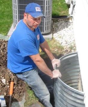 Window well installation