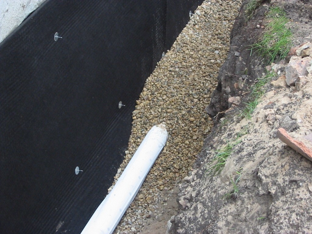 Exterior waterproofing