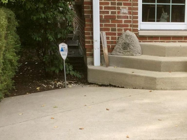 Sinking Patio