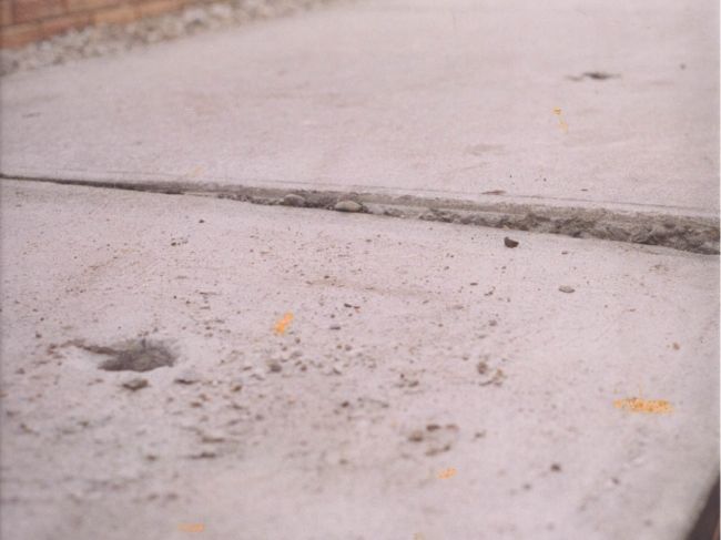 Settled Sidewalk
