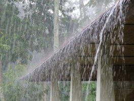 Rain On House