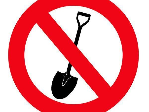 No Digging
