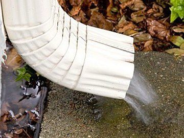 Cropped Downspout