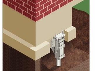 Home Foundation Repairs - Steel Push Piers vs. Drilled Concrete Piers