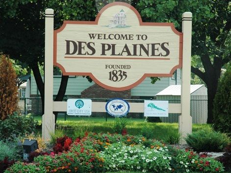 Des Plaines Sign