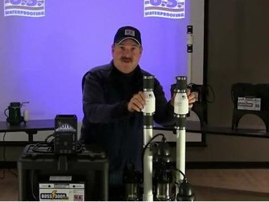 Battery Backup Sump Pump: BOSS 3000 Deluxe Sump System
