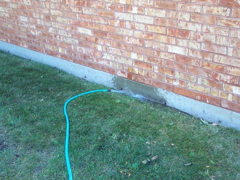 Why Does My Basement Leak? The Hose Knows