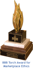 Better Business Bureau Torch Award for Marketplace Ethics